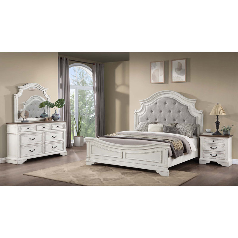 Ensemble de chambre à coucher 4 pièces, Très grand