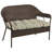 Outdoor Wicker Cushion Set for Bench and 2 Seats-986222417