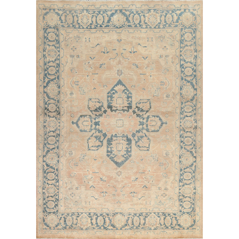 Wool Muted Handmade   Area Rug 9x11