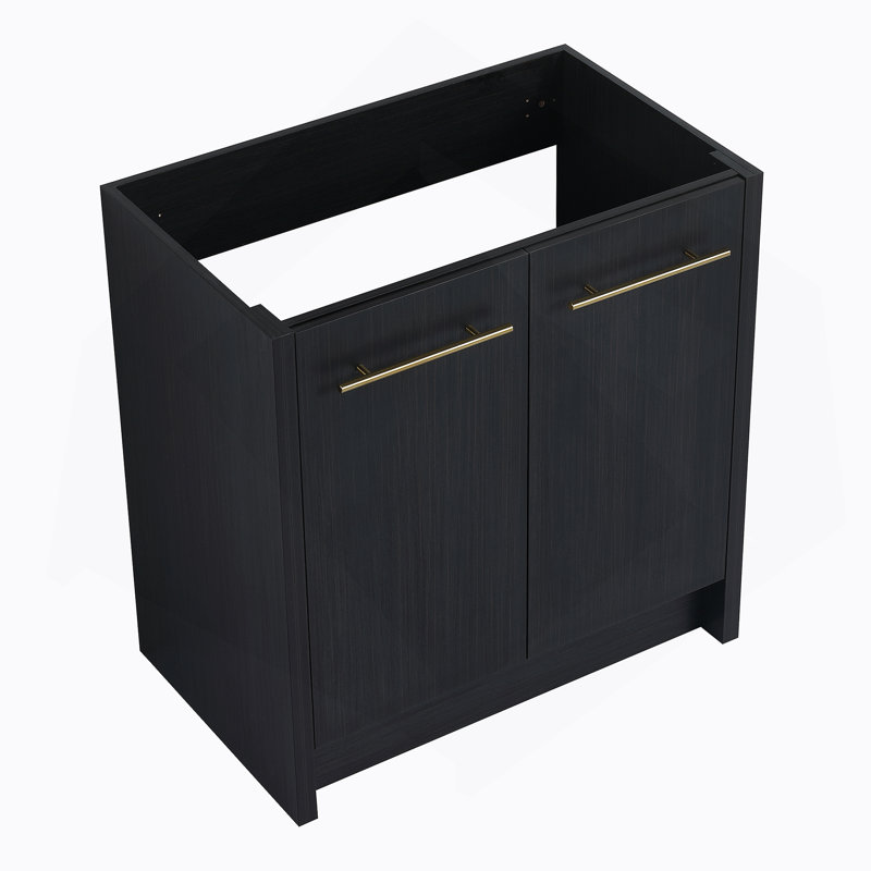 Meuble-lavabo autoportant de 30 pouces (sans lavabo supérieur)
