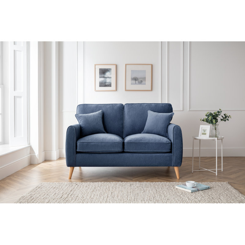 Fontinella 2 Seater Loveseat, Navy