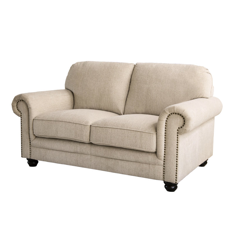 Causeuse Chisholm, Polyester crème