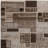 4' X 6' Brown Geometric Area Rug