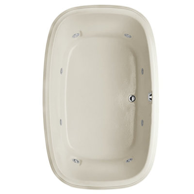 Sylvia 66'' x 42'' Drop-In Acrylic Bathtub