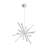 Starburst 29" Single Tier Chandelier-35776690-124281229