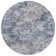 Machine Washable Indoor/Outdoor Xhevrie Blue Rug