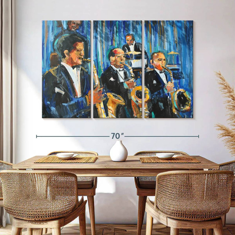 Abarca Horn Section, 42" H x 65" W
