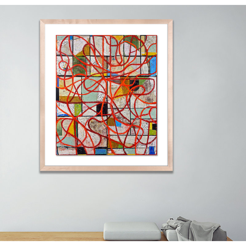 Traversing The Enigma Print by Brad Ellis, 24" H x 21" W x 1.5" D, Natural