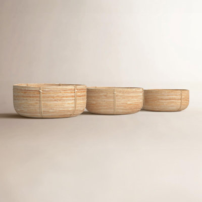 Handmade Seagrass Basket - Set of 3