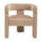 Modern Upholstered Dining Arm Chair-117045871
