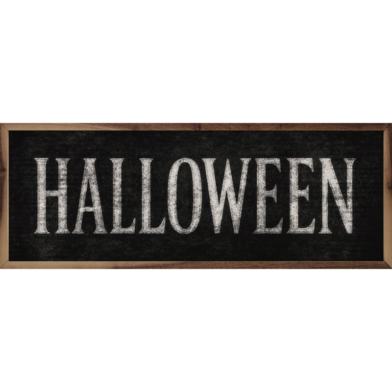 Halloween noir, H 8 po x l 24 po