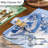 Patricia Heaton Home Blue Celine Printed Napkin Set of 4-1046271782