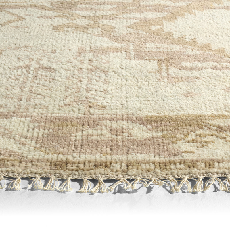 Jaipur Living Alamo Hand-Knotted Tribal Cream/ Beige Area Rug (8'X10'), Rectangle 10' x 14'