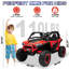Voiture électrique rouge 2 places pour enfants (24 V) avec télécommande parentale, musique Bluetooth, lumières DEL et cadeau amusant pour les filles-134698810