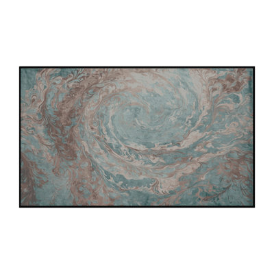 Machine Washable Gray Area Rug