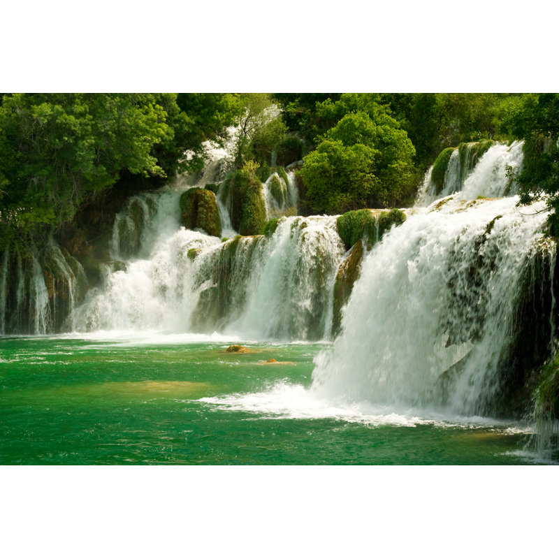 Waterfall by Foment - Wrapped Canvas Print, 61cm H x 91cm W x 3.8cm D