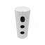 Lavabo de salle de bain 15 "Classic White