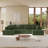 Boneless Oversized Modular Sectional Sofa, 3-piece Foam Couch With Flexible Layout, No Assembly Required-1411147011