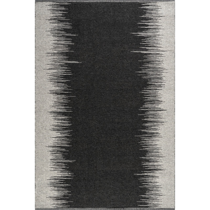 Tapis réversible en laine Wolf, Rectangle 8 pi 6 po x 11 pi 6 po