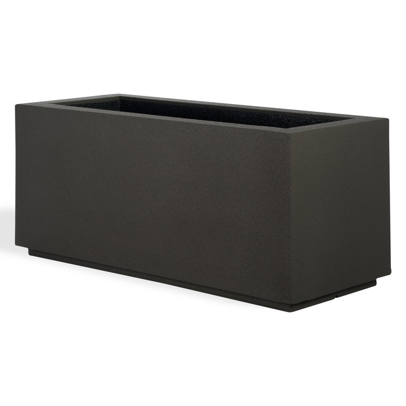 Argentine Trough Planter, Slate Gray