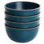 4 Piece 6.1 Inch Melamine Cereal Bowl Set in Blue-86834255