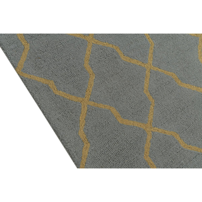 Tapis bleu clair 5x8 Pineland