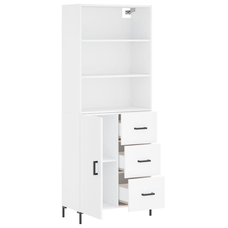 Storage Cabinet, White