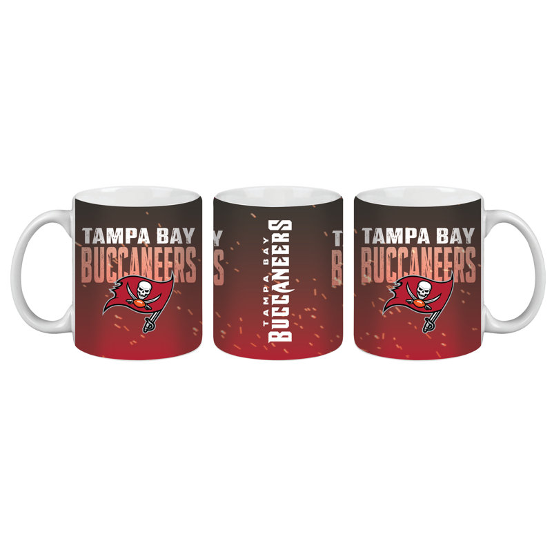 Ensemble-cadeau de tasse à café et porte-clés 11 oz NFL, Tampa Bay Buccaneers