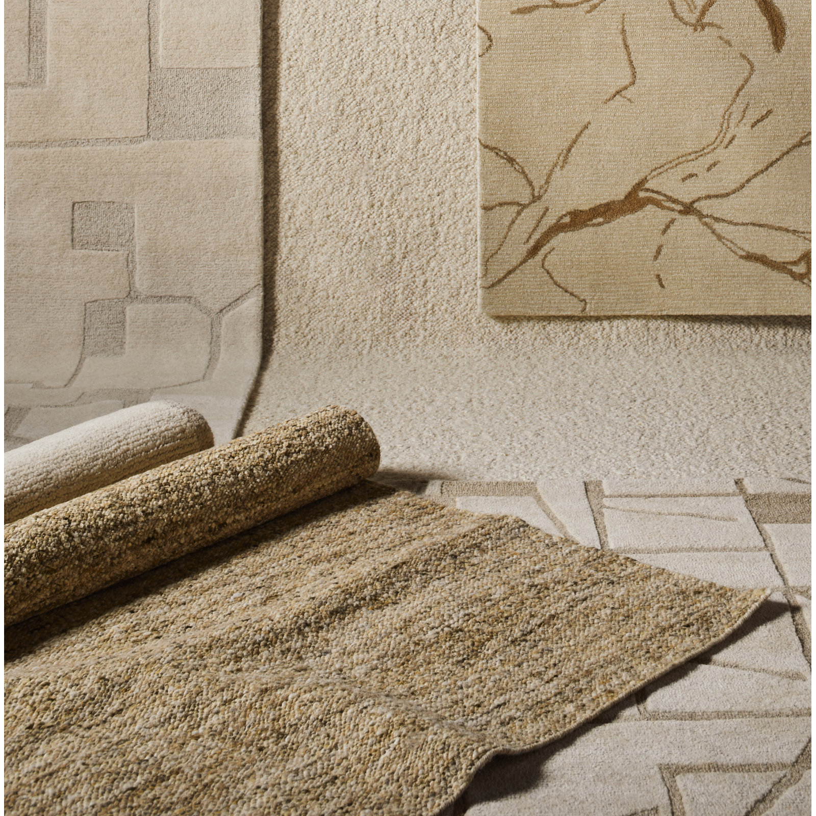 Aya Hand-Knotted Wool Rug, Rectangle 7'6" x 9'6"
