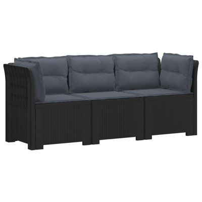 179 cm W Patio Sofa with Cushions
