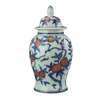 Porcelain China Ginger Jar