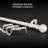 Iron Adjustable Single Curtain Rod-1055244515