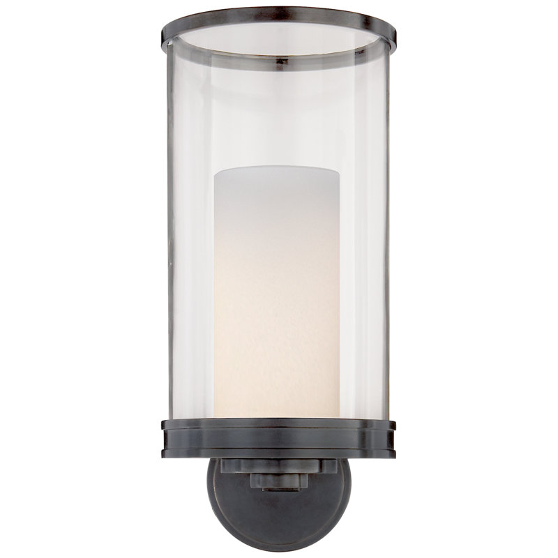 Ralph Lauren 1 Light Armed Sconce, Bronze