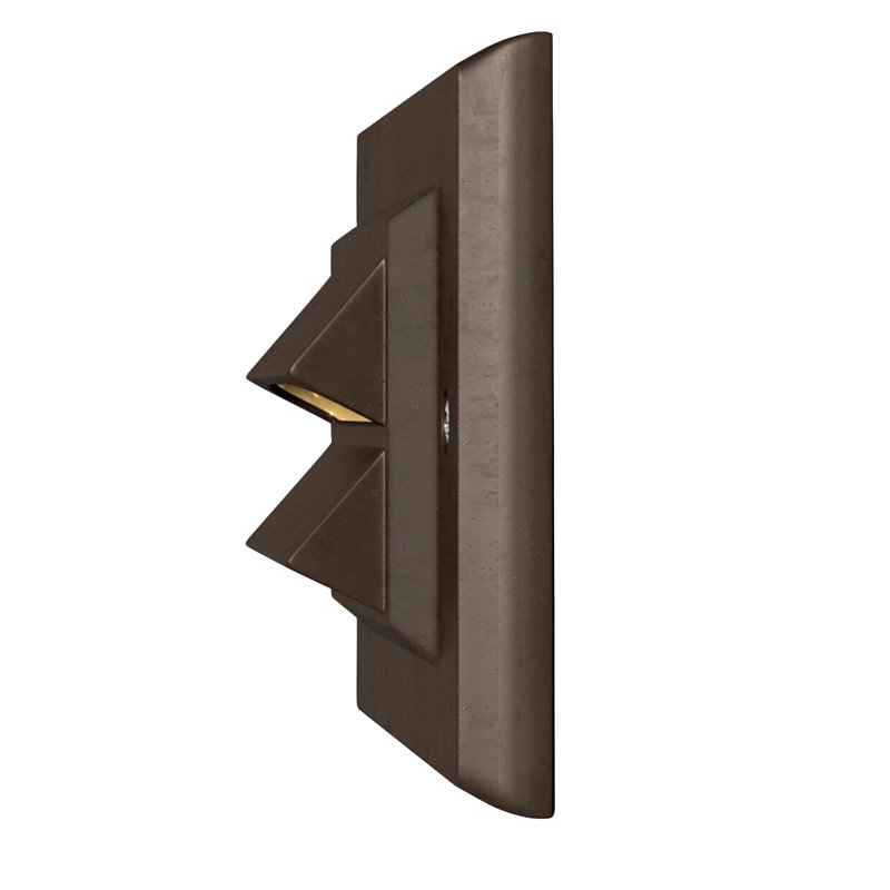 12V Low Voltage Horizontal Integrated LED Outdoor Deck Sconce Light