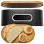 Boîte à pain en bois - Boîte à pain élégante - Boîtes à pain pour comptoir de cuisine - Boîte à pain fiable - Boîte à pain moderne