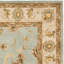 Tapis oriental en laine / coton / latex touffeté à la main Cranmore bleu clair / beige-19260669