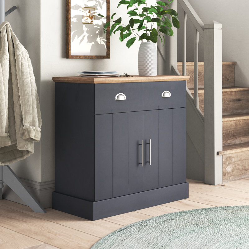 Brielle 79cm Sideboard, Slate Blue