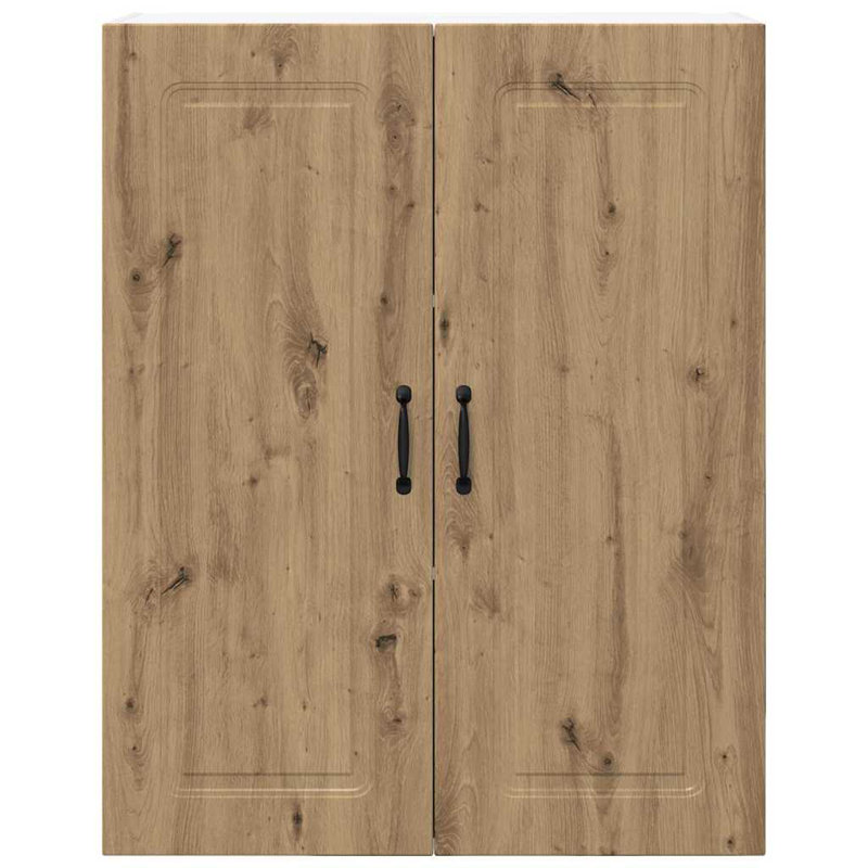 Vidaxl Kitchen Wall Cabinet With Shelf Sonoma Oak 80 X 31 X 100 Cm, 100cm H x 80cm W x 31cm D, Artisan Oak