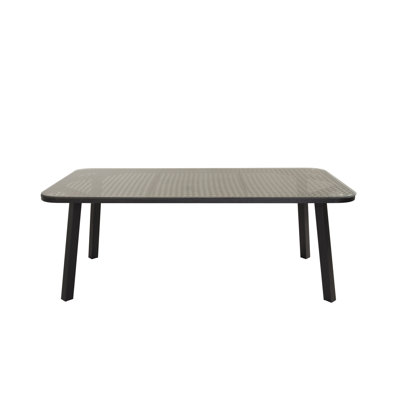 Florina Rectangular Extendable Outdoor Dining Table - 200 cm W 100 cm D