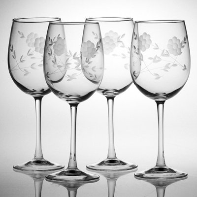 Janet 16 oz. Wine Glass Set