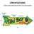 Removable-999912_Climbing Zone Arrow Removable Decal Funny Home Décor 30" Wide