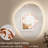 Aura LED Organic Bathroom Vanity Mirror-2096818724