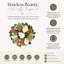 26" Thistle and Hydrangea Wreath