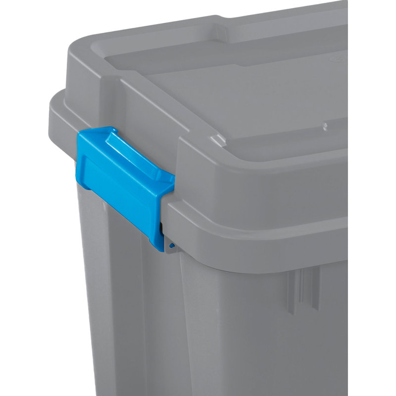 Plastic Box Set, Gray, 4