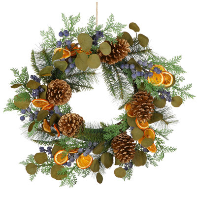 Handcrafted Preserved 60cm Wreath