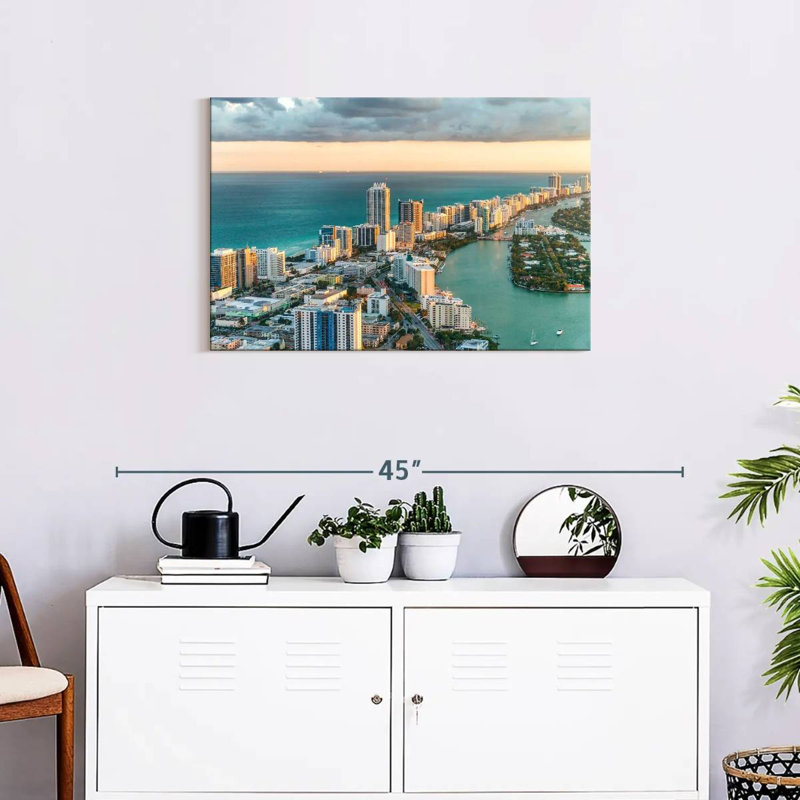 Nicci South Beach Miami, 20" H x 30" W