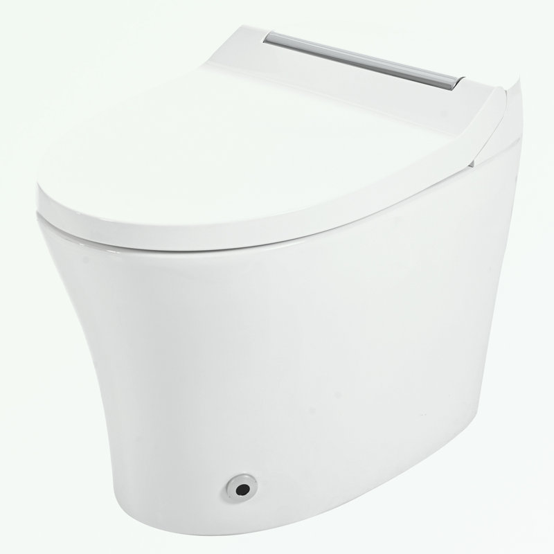 Smart toilet with Built-in Adjustable Temp Heated seat