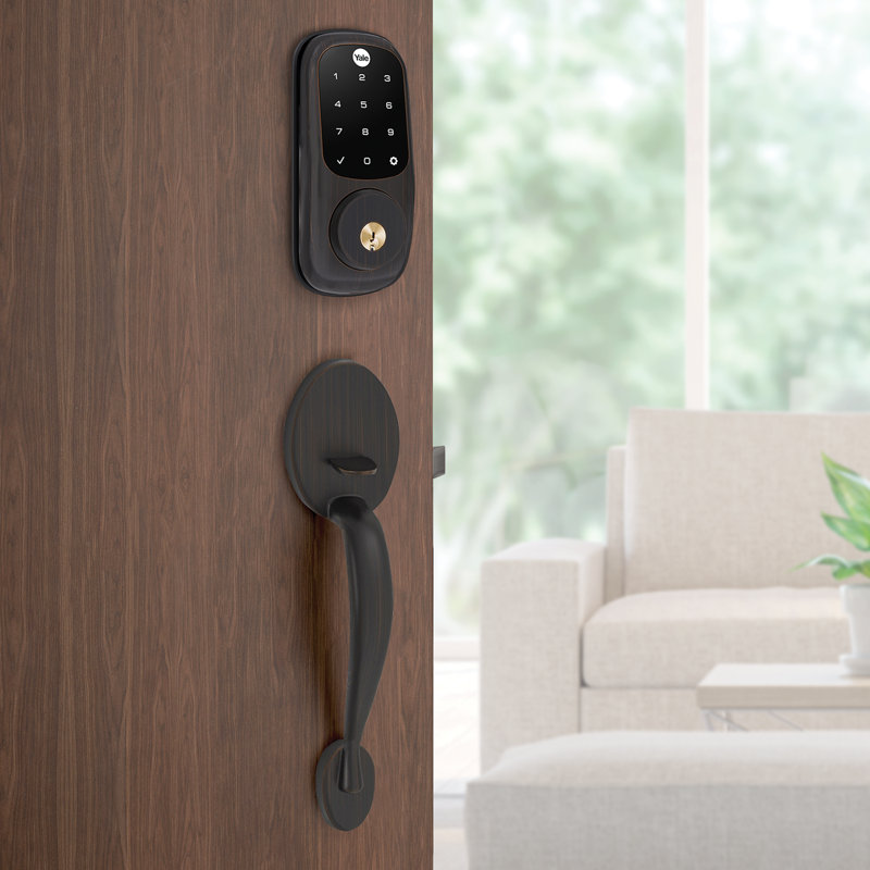 Assure Lock Touchscreen Deadbolt with ZigBee, Oil Rubbed Bronze
