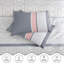 Striped Duvet Cover with Pillow Shams Included-121782671
