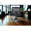 Chaise de bureau en Y avec dossier en filet et accoudoirs réglables, noir-136577223